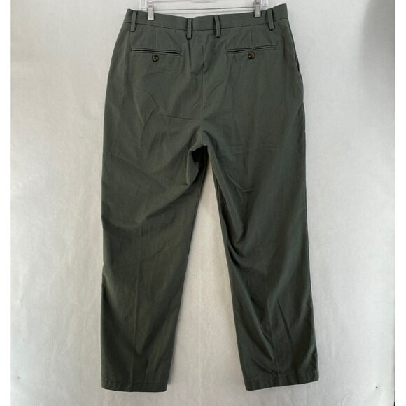 Amazon Essentials Khaki Pants Men's Sz 36x31 Green Classic Straight Leg - Picture 5 of 9